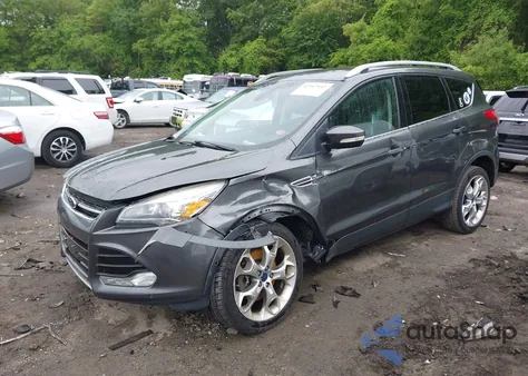 2015 Ford Escape Titanium из США, поврежденный, VIN 1FMCU9J90FUA72039